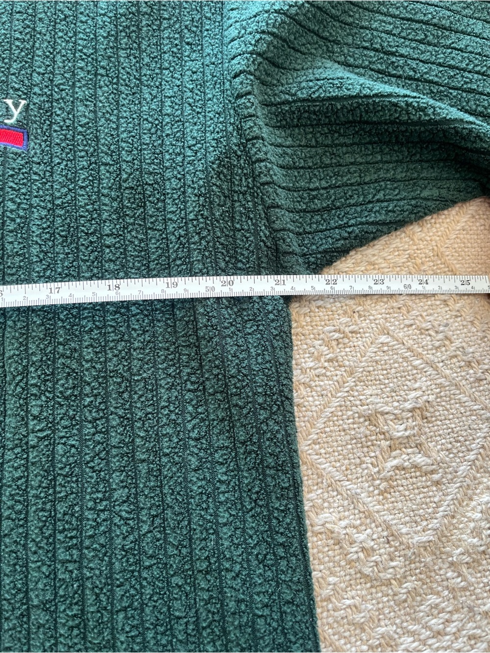 Vintage Tommy Hilfiger Green Turtleneck Sweater Size M - Picture 6 of 6